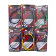 MORIN BRAKE HOSE FRONT REAR 96CM 56CM Y16ZR NVX155 RS-X RSX Y15ZR LC135 RS150 SRL115 WAVE125 FUTURE 