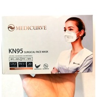 Medicurve KN95 Surgical Face Mask (Individually Sealed) 1's/1 box (20's)