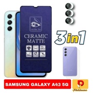 3 INC PACKAGE 1 Tempered Glass SAMSUNG GALAXY A34 5G Matte Anti-Shatter - SAMSUNG A34 5G