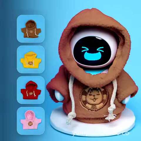 Eilik Robot Clothes, Eilik Pet Clothing Apparel Accessories, Eilik Hoodies (Clothes Only, Robots Not