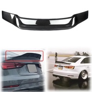 2014 2015 2016 2017 2018 2019 2020 For Audi A3 S3 RS3 RT Style Rear Trunk Big Spoiler Wing Lip Gloss