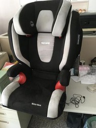 RECARO MONZA NOVA SEATFIX 兒童汽車安全座椅 (灰白色) 九成新