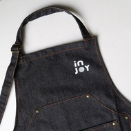 餐廳 咖啡廳 工作室 掛脖式 單寧牛仔布 工作圍裙 可加購刻字