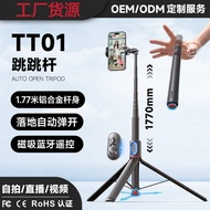 Manufacturer TT02TT03 Jumping Stick Live Broadcast Stand Selfie Stick Mobile Phone TT01 Wholesale vl