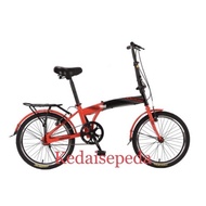 TERBATAS Sepeda Lipat 20 Anak-Anak &amp; Dewasa Odessy 1 Speed