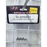 SNRC M-925801 925801 Ball Universal 5.8mm Hex H3.0 8Pcs For R3 R3G R3C R3PRO MTS T3M