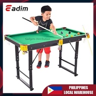 ▼☃❧【In Stock】120cm Billiard Table for Kids Adjustable Metal Legs Billiard Table Set Pool Table Games