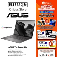 ASUS Zenbook S14 – 14" OLED Touch – Intel Core Ultra 9 – 32GB RAM – 1TB SSD – Copilot+ AI Laptop