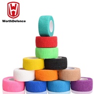 Worthdefence 2.5CM*450CM Self Adhesive Elastic Bandage Non-woven Fabric Tape Fitness Gear Knee Elbow