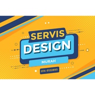 Services Design Banner, Bunting, Label Sticker, Flyer, Name Card, Resit Book, Poster And Others