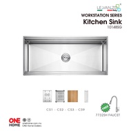 LEVANZO Workstation Series Kitchen Sink 10148SG