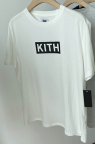 Embroidery Kith T Shirt Men Women Oversize T-shirt Dark Blue