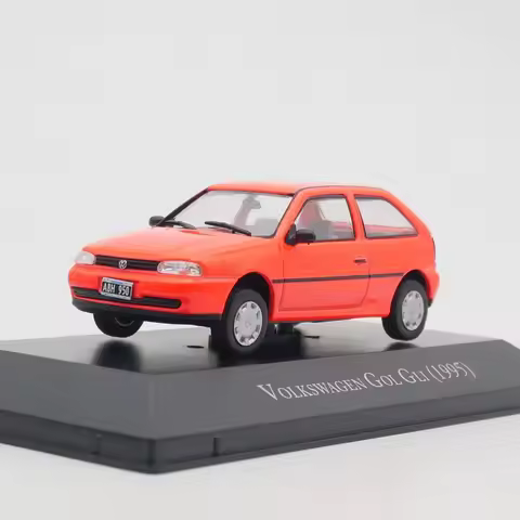 Diecast Ixo 1:43 Scale VW GOL GLI 1995 VW Two Door Sedan Alloy Car Model