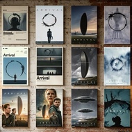 Arrival Sci Fi Movie Poster Canvas Painting UFO Alien Film Art Posters Prints Minimalist Wall Decor 