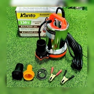 KANTO ปั๊มแช่ สแตนเลส รุ่น KT-PUMP-12V 130 วัตต์ ชนิดแบตเตอรี่ โดโว่ DC ไดโว่ ปั๊มแช่ ปั๊มน้ำ ปั๊มจุ่ม จัดส่ง KERRY