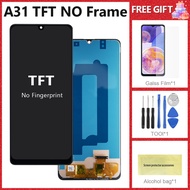 6.4"OLED A31 Display For Samsung galaxy A31 SM-A315F LCD Display Touch Screen Digitizer Assembly Rep