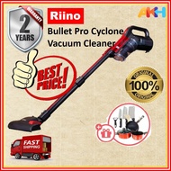 RIINO Bullet Pro Cyclone 15KPa Cordless Vacuum Cleaner (With Free Gift)