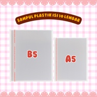 WATERPROOF PLASTIC BOOK COVERS A5 AND B5 SIZES Plastic Book Cover Book Cover Protector