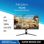 PRISM+ PG240 | 24" 180hz [1920 x 1080] FAST IPS 120% sRGB 1ms GTG eSports Grade Adaptive-Sync Gaming Monitor