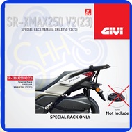 GIVI YAMAHA XMAX V2 SPECIAL RACK NOT INCLUDE PLATE XMAX V2 RACK HEAVYDUTY RACKING