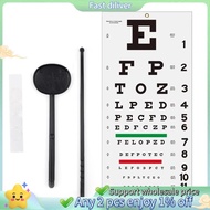 Eye Chart, Eye Chart No Fading for School Home Physical Examination Center Visual Acuity Measuring E