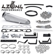 LZONE - Polish Cast Aluminium Intake Manifold For Toyota 93-98 Supra 2JZ 2JZGTE Engine Intake Manifo