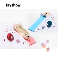 FAY Hamster Hideout Corner Nest Cute Ecological Wood Pet Mouse Toys