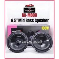 Audio Quart AQ-M80B GTX-Series 6.5 Inch Mid Bass Speaker 180W