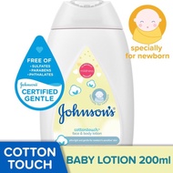 Johnson's baby lotion cotton touch face n body lotion 200ml