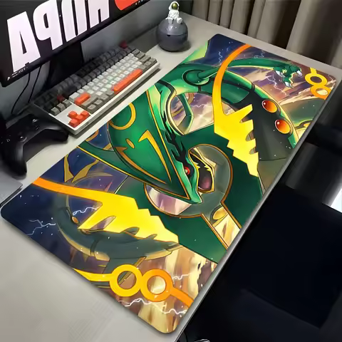 Mouse Pad Pc Gamer Cabinet Keyboard Office Desk Mat P-pokemon Rayquaza Gaming Accessories Computer X