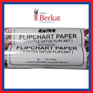 Kertas Hvs Flip Chart 70gr Flipchart 60 x 90