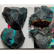 bahan batu bacan dominan hitam natural, batu dikirim random