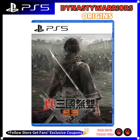 Sony Genuine Licensed Playstation 5 PS5 Brand 2025 New Game CD Dynasty Warriors: Origins Playstation