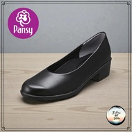 【Pansy】4087 Women's Office Pumps - Comfortable 3E Stretch Faux Leather, Made in Japan (Sizes 22.0cm 