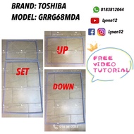 [TOSHIBA-GRRG68MDA]REFRIGERATOR DOOR GASKET/GETH PINTU PETI SEJUK