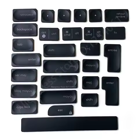 Replacement Keycap Key Cap &Scissor Clip&Hinge For Logitech Craft MX YR0073 YR0064 Keys Keyboard KEY