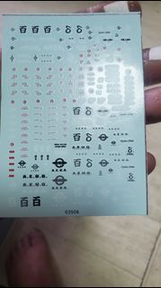 Hg 百式水貼