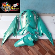 Body motor Honda Beat karbu repaint hijau tosca