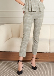 Lady Plus กางเกงลายสก๊อต | Checked Pants