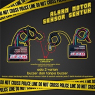 Motorcycle alarm, thief alarm, touch sensor alarm, Sensitive motorcycle alarm
