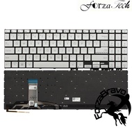 Asus Vivobook 15 X1502 F1504 F1504X F1603 K6602Z M1502 M1502i M1502IA Silver Backlight Laptop Keyboa