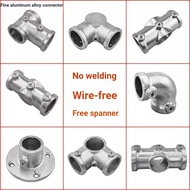 B.20/25/32mm Iron Pipe Water Pipe Round Pipe Galvanized Pipe Connector Solder-Free Quick Connector C