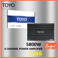 Power Amplifier Car 4 Channel Amp 5800W Car Power Amp 5800 Watt 4 CH Car Amplifier Car Speaker TOYO 
