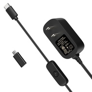 Raspberry Pi 4 Power Supply with Switch, 5V 3A Power Supply Compatible with Raspberry Pi 4 Model B,