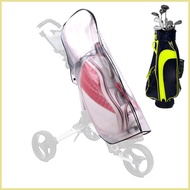 Golf Bag Hood Cover Transparent Dustproof Waterproof Protection Golf Bag Cover Zippered UV-Proof Cover for Golf fotsg