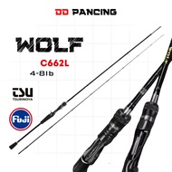 Tsurinoya Wolf C662L Ultralight Bc Casting Rod