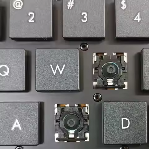 Replacement Key Cap Hinge Rubber Pad For Logitech K580 MK470 Black Keyboard KeyCap