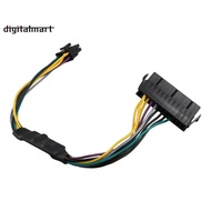 24 Pin to 8 Pin ATX PSU Power Adapter Cable Compatible   3020 7020 9020  T1700 12-Inch(30cm)