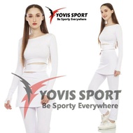 Celana Panjang Rok Olahraga Wanita Celana Senam Yovis Tersedia Jumbo -