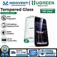 UGREEN Tempered Glass HD Clear Anti-ScratchScreen Protector For iphone 17 16 15 Series 85984